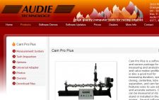 Audie Technology website designed by Gaddy Web Design
